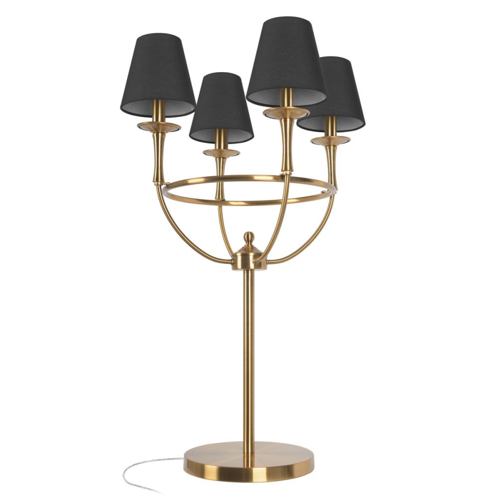 Настольная лампа 82 см, Loft IT Lattice 10435T, бронза