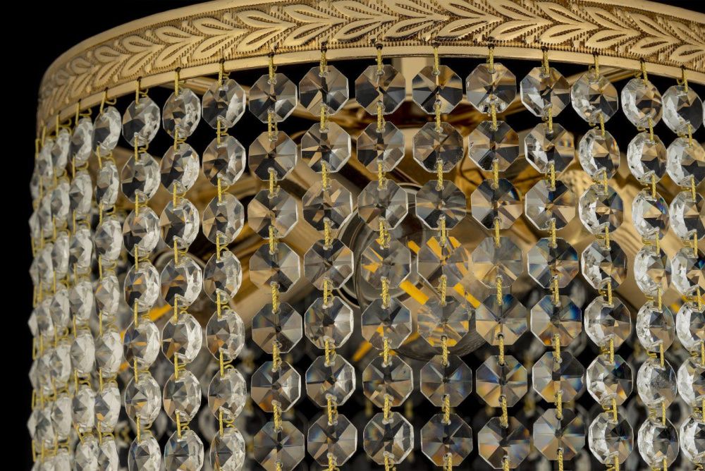 Люстра *24*23 см, 4*E27*60W, Dio D`arte Cremono Gold Cremono E 1.2.25.100 G, Золото