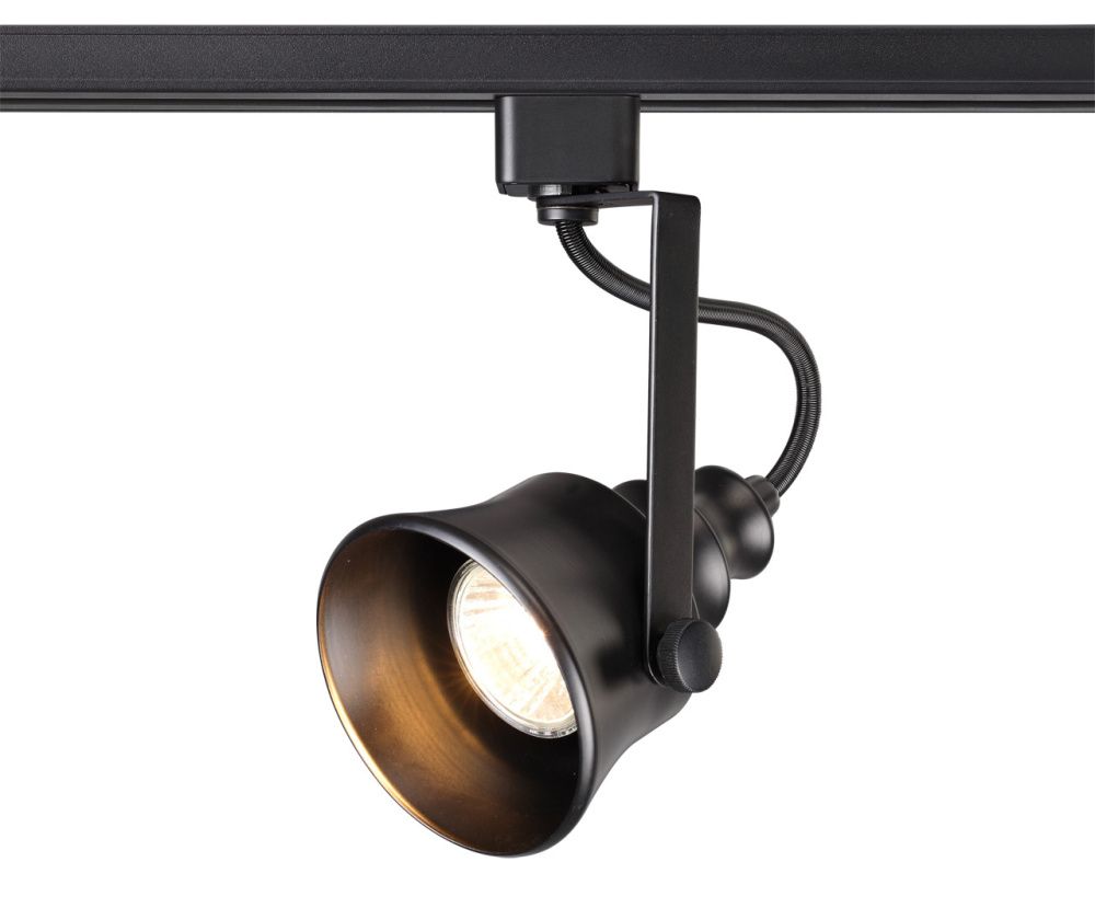 Трековый светильник Novotech Veterum 370548, черный, 20.7x12x9.1см, GU10, 50W