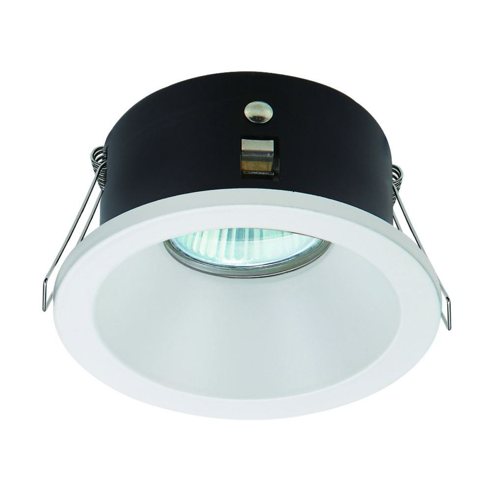 Светильник встраиваемый 8,5*4,5 см, вр 7,5 см, 1*GU11*12W, K, Mantra Comfort Ip65 MAN6810, чёрный