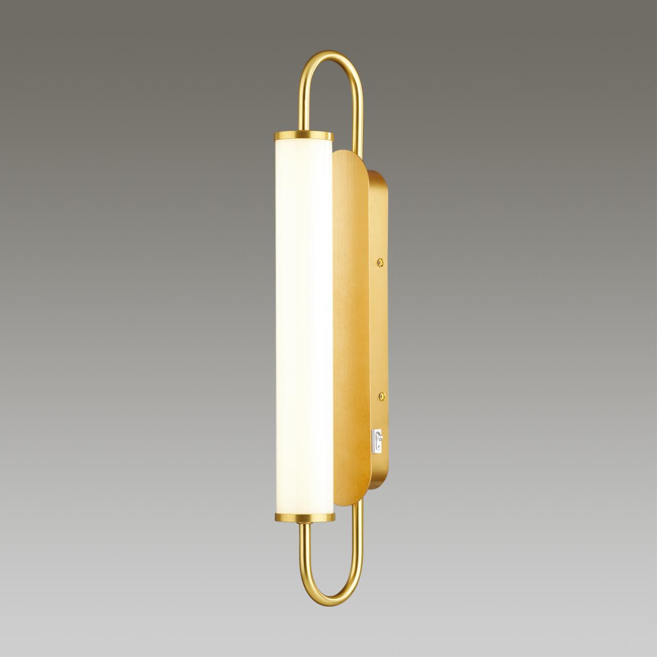 Настенное бра 49 см Odeon Light Ponte 4270/10WL, 10W LED, золото