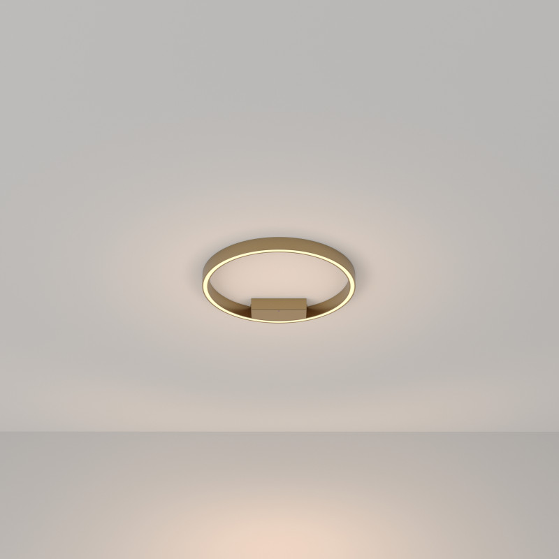 Светильник 40 см, 25W, 3000K Maytoni MOD058CL-L25BS3K, латунь