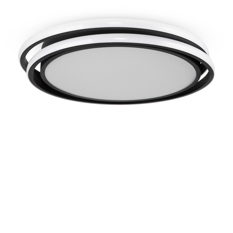 Светильник 50 см, 98W, 3000-6000K Freya Lisoa FR10031CL-L98B, черный