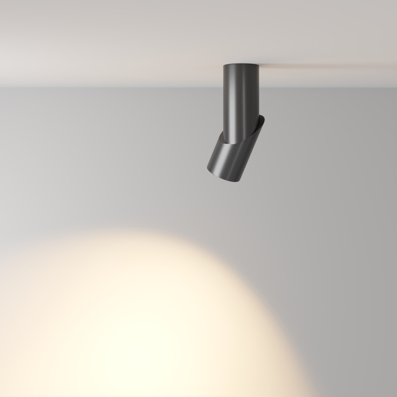 Светильник 5*5 см, LED 10W, 3000K Maytoni Dafne C027CL-L10B черный