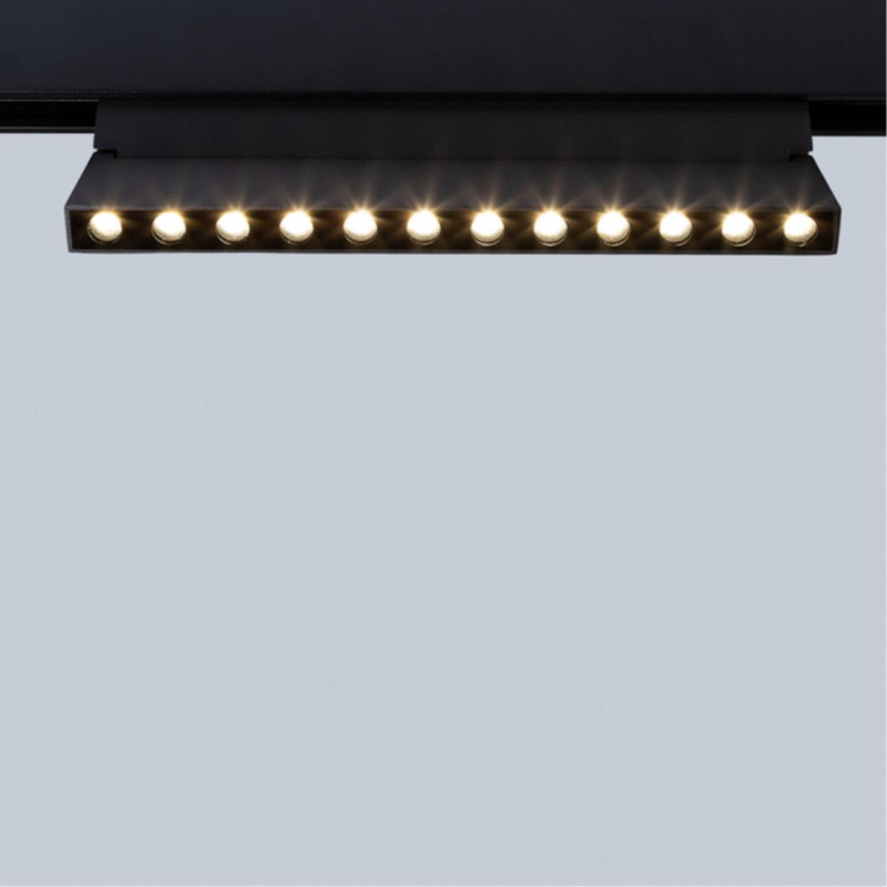 Магнитный трековый светильник 24 см 12W 4000K Arte Lamp EXPERT A5726PL-1BK черный