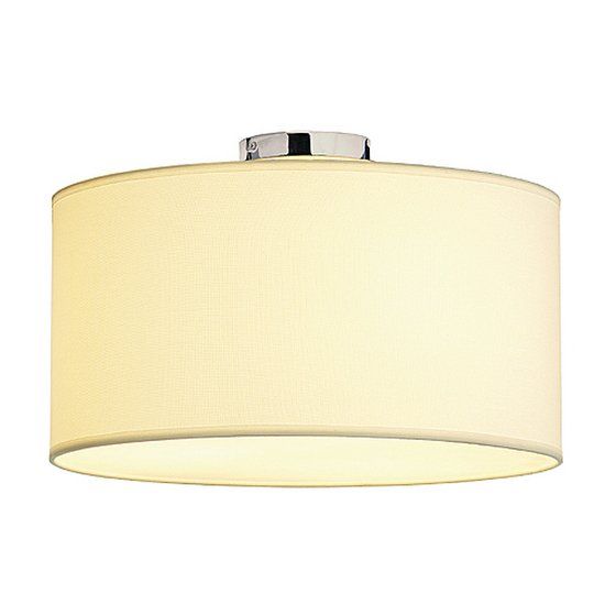 Светильник потолочный для 3-х ламп диаметр 50 см E27 Slv Soprana CL-1,Хром/ Белый