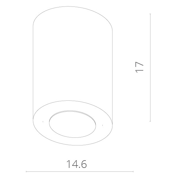 Светильник 30W, 15*15*17 см, Arte Lamp Facile A5130PL-1WH, белый