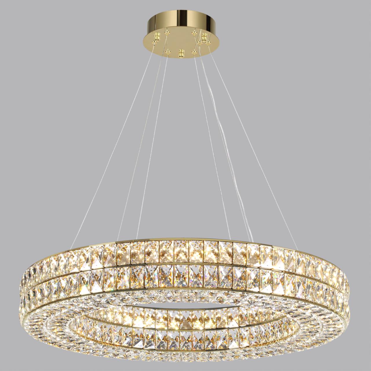 Люстра 60*80*120 см, 1 LED*85W, 4000 К, Odeon Light Panta, золотой 4926/85L