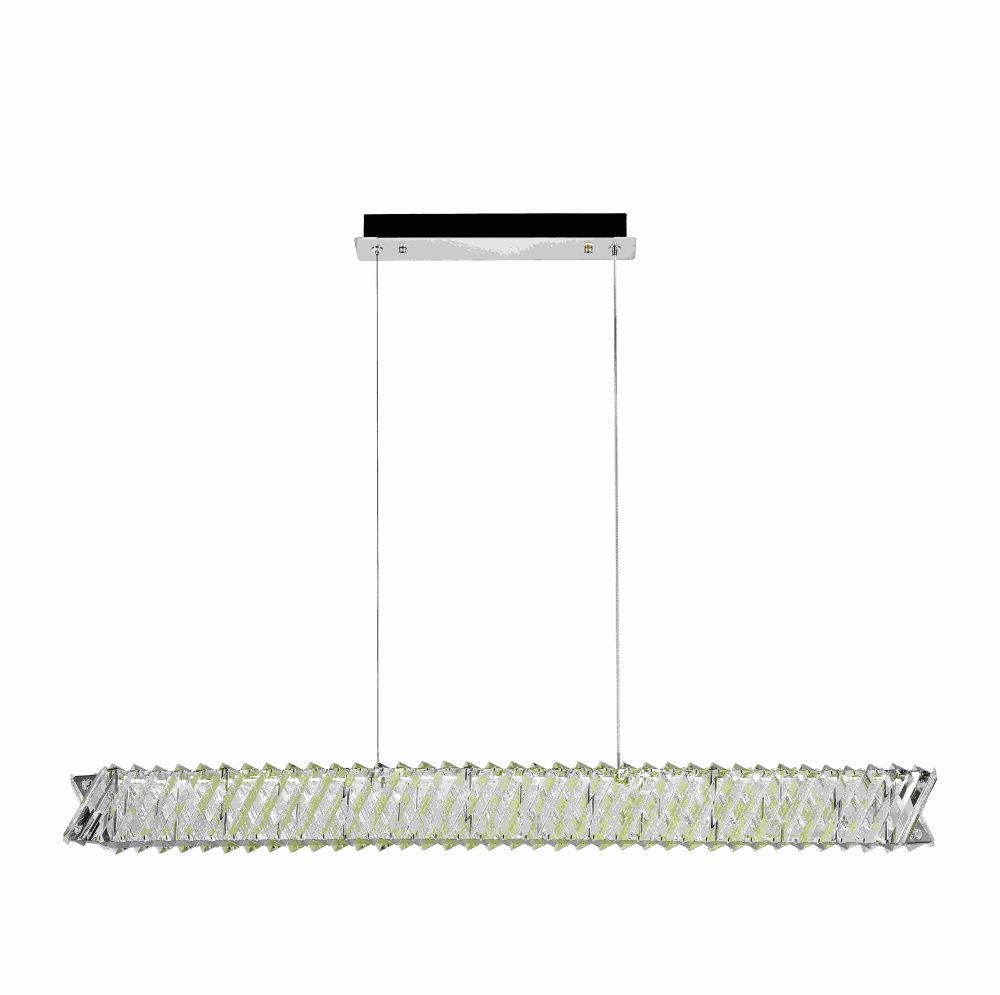 Люстра L1200 x W350 x H1200 мм, LED 37W 4000K NewRgy SAND NICKEL (ПЕСЧАНЫЙ НИКЕЛЬ) 105PLSK/L1200*350BC SAND NICKEL