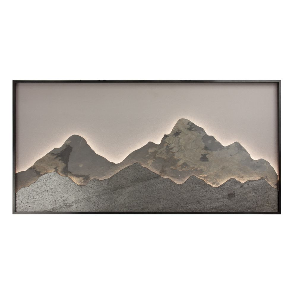 Настенный светильник ROCKS NU BK L120