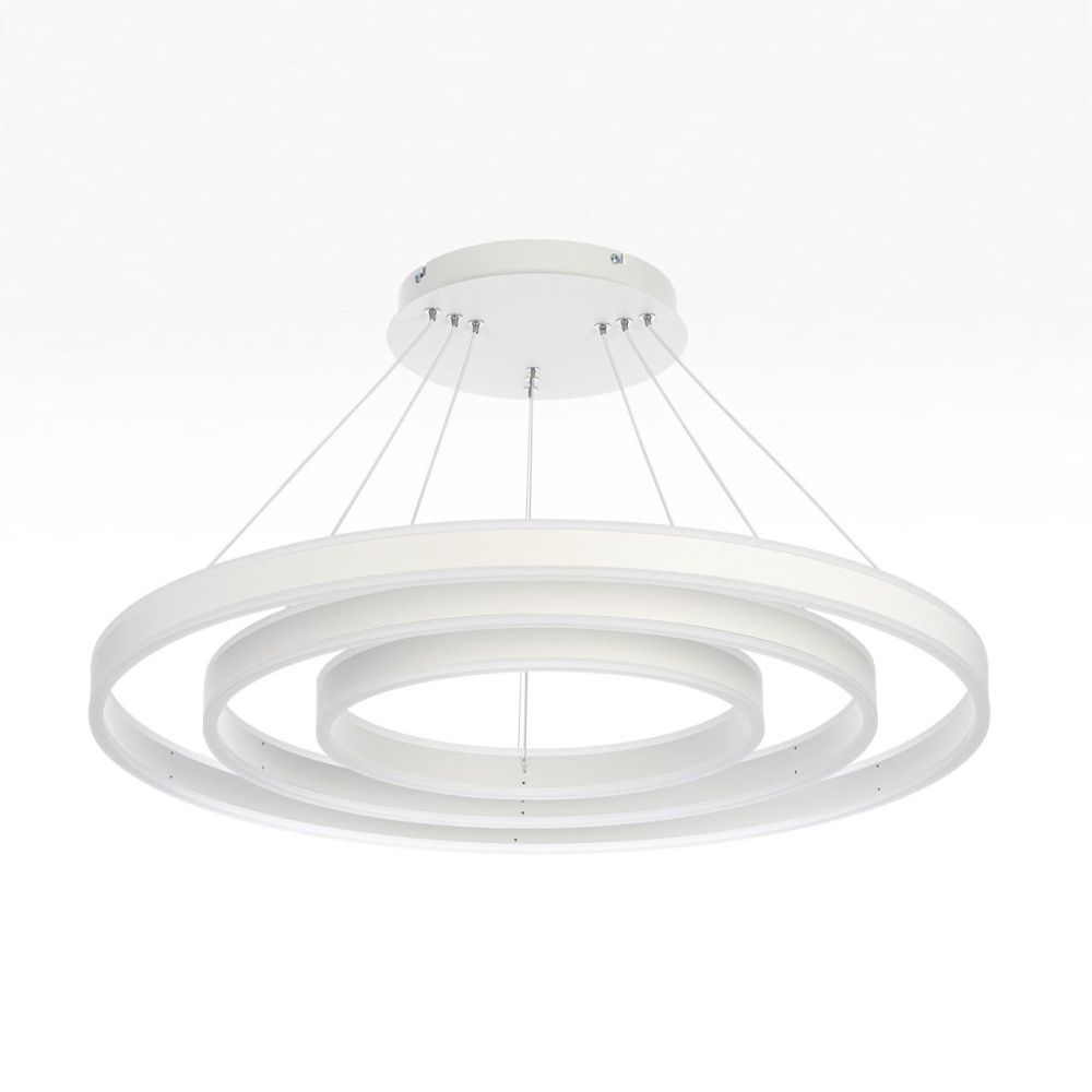 Люстра 80*120 см LED*195 W, 3000 / 5500 К Citilux Дуэт Белый CL719680