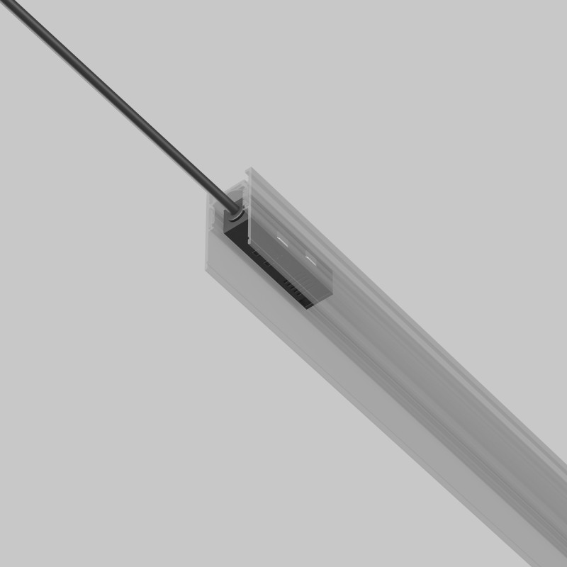Подвод питания 35*1,7*1,9 см, Maytoni Technical Accessories for tracks Exility TRA034B-42B-1 черный