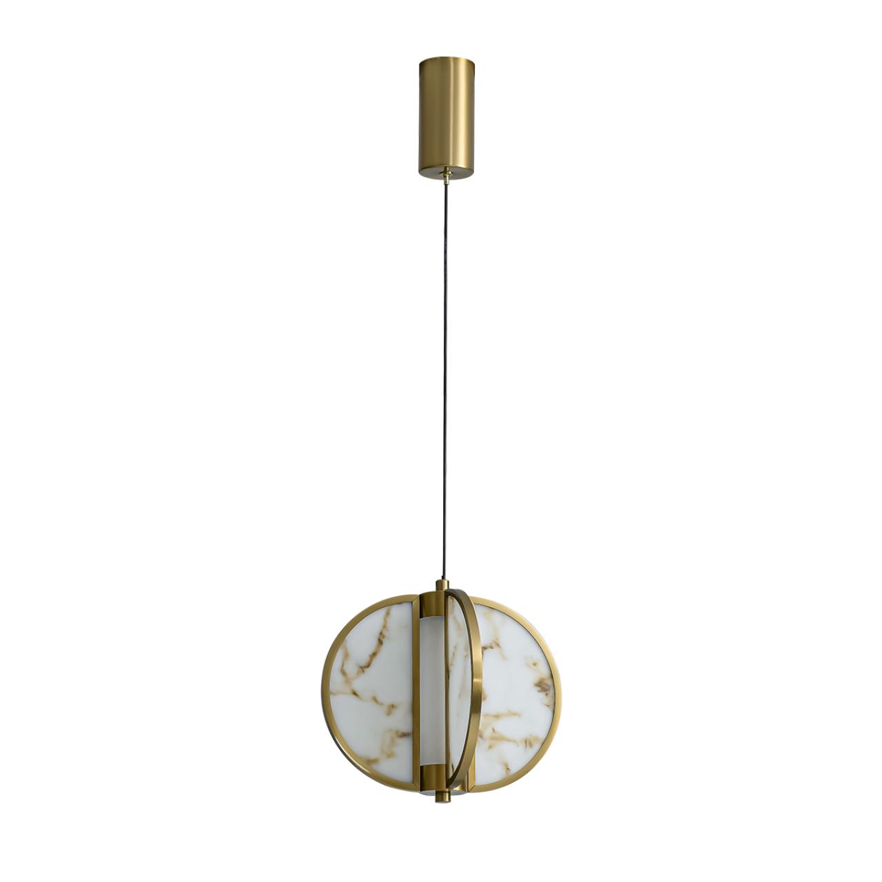 Подвесной светильник 1*LED*12W, 3000К, 947lm Odeon Light Toscana 5447/12L, бронзовый