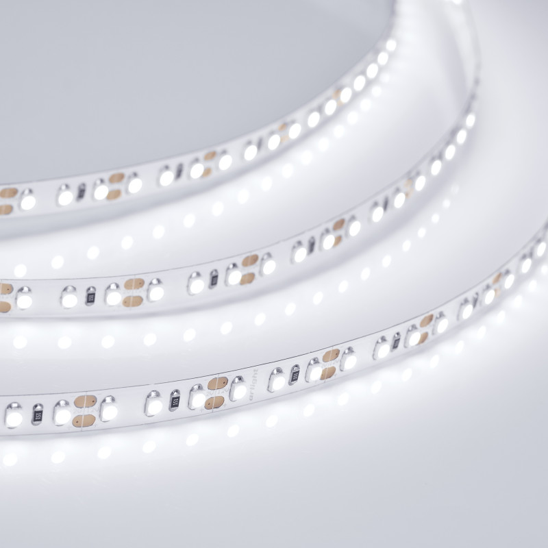 Лента RT 2-5000 12V White6000 2x (3528, 600 LED, LUX) (Arlight, 9.6 Вт/м, IP20) 012334(B). Цена указана за 5 метров. Продается кратно 5 метрам.
