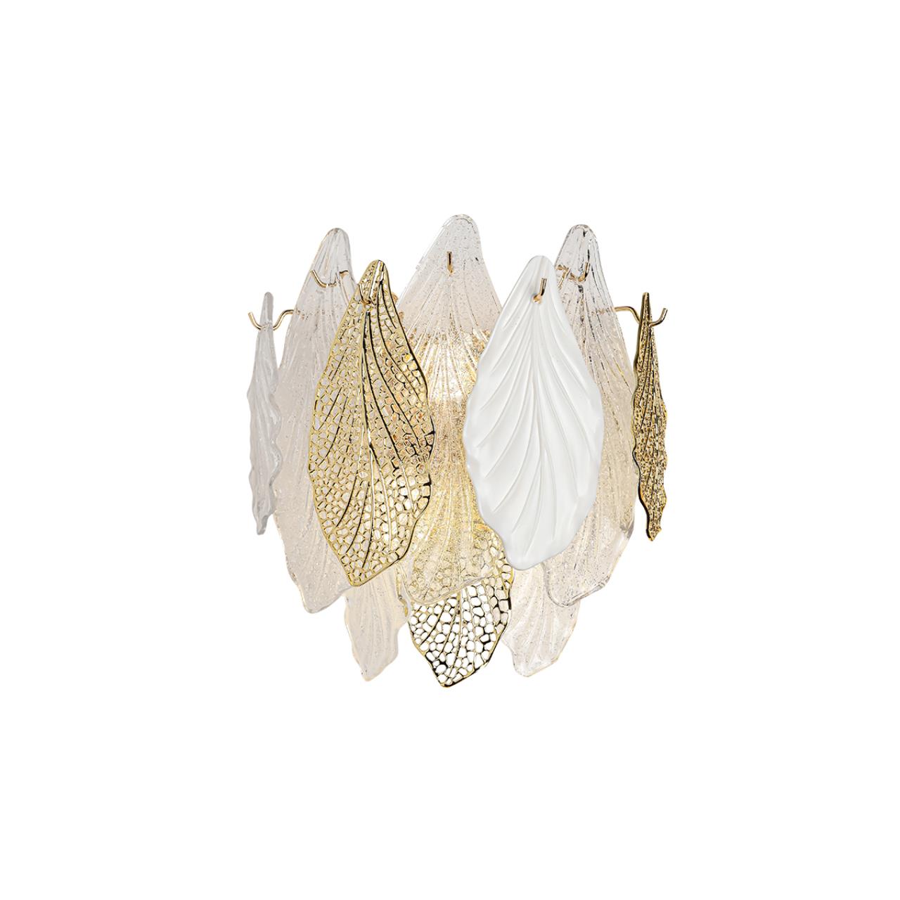 Бра 32*32*34 см, 3 Е14*40W, Odeon Light Lace, золотой 5052/3W