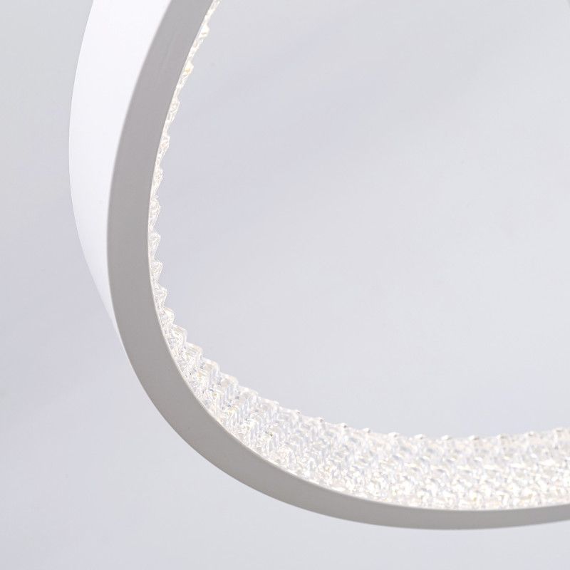 Светильник 80*80*20-110 см, *LED*120W, 3000-6500КK, LED4U L8443-800 WH, Белый