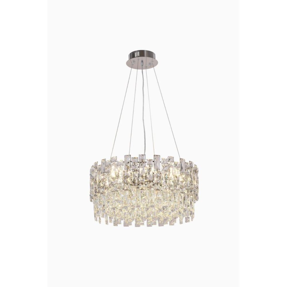 Люстра подвесная 50 см, Aployt Lorenzo APL.798.03.10, хром