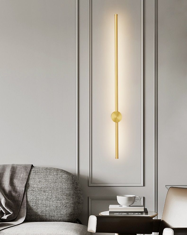 Светильник DZN-35838 GOLD/ЗОЛОТО  D1150/H140/1/LED/11W 4000K Minimal Line DZN25-04 (1 из 2шт в кор)