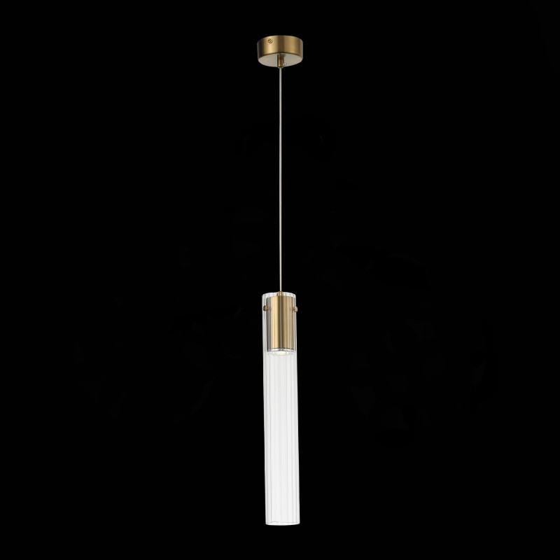 Подвес 6 см, 5W, 4000K ST LUCE TERNI SL1229.303.01 Латунь