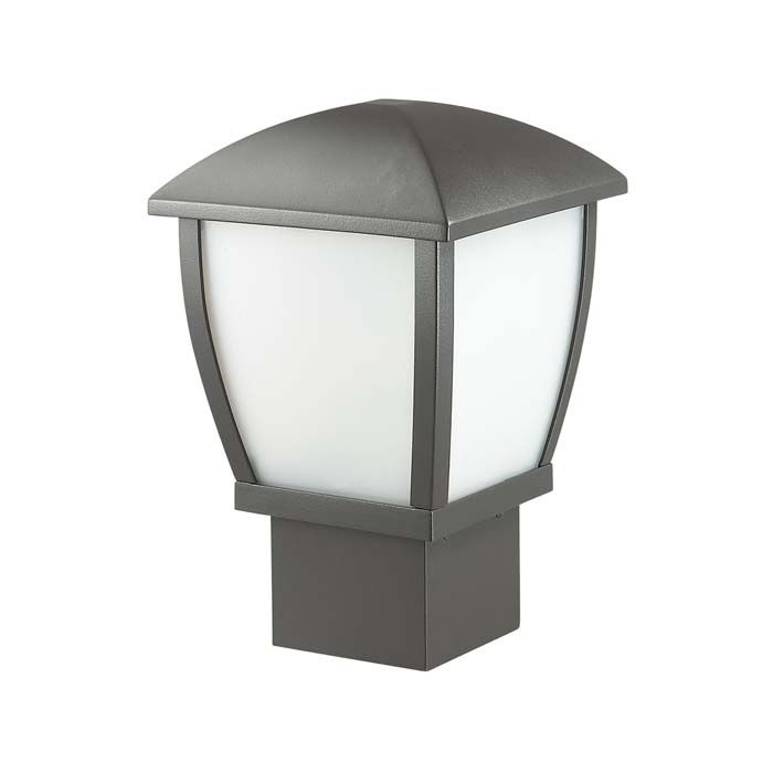 Уличный светильник 27 см Odeon Light Tako 4051/1B темно-серый/матовый белый