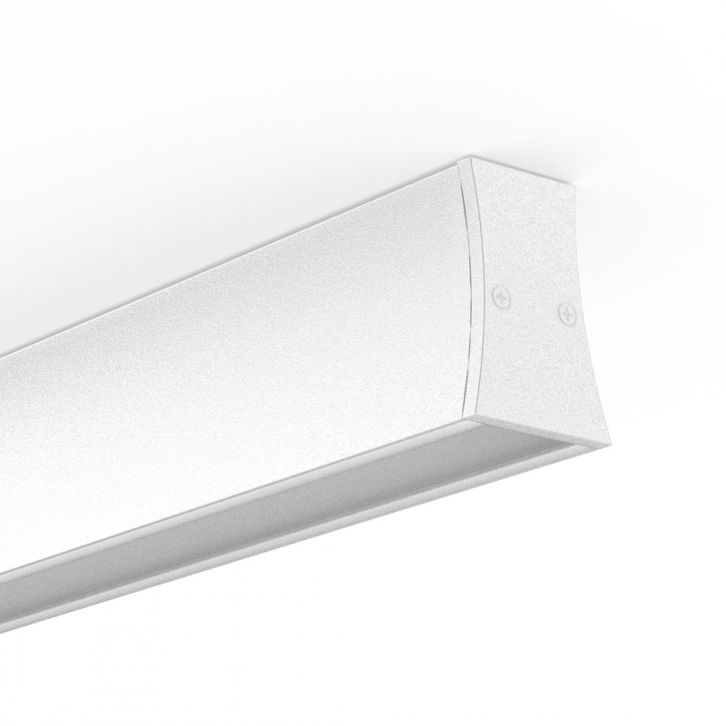 Линейный светильник 120,46*4,7*6,8 см, LED *  38W, 3000К Mantra Hanok 7945, белый