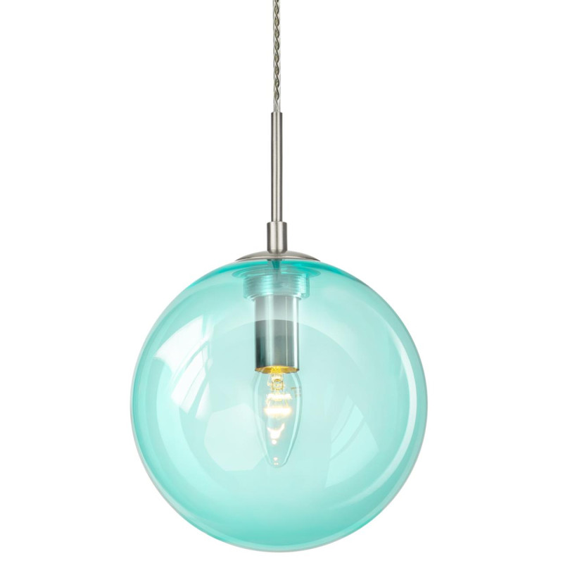 Светильник подвесной 20*130 см, 1*E14, Матовый хром Citilux Томми CL102627