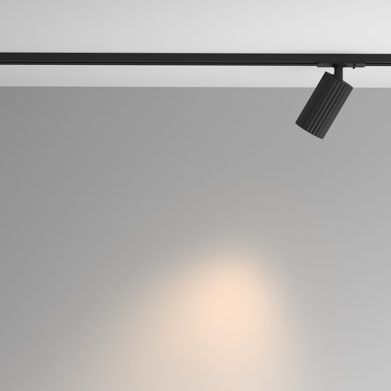 Трековый светильник 8,2*10*13,2 см, GU10 10W Maytoni Technical Calipso UNITY TR218-1-GU10-BK черный