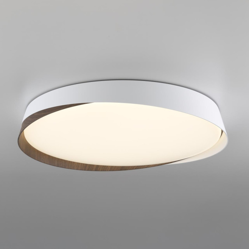 Светильник 52 см, 68W, 3000-5500K, 5800Lm, 21 м2 CL754450G BONNY Белый+Венге LED с пультом