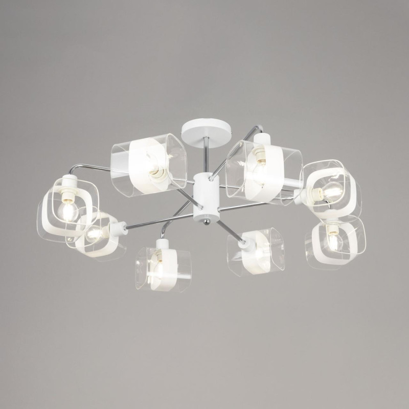 Люстра 76 см Citilux Бертон CL140180 белый