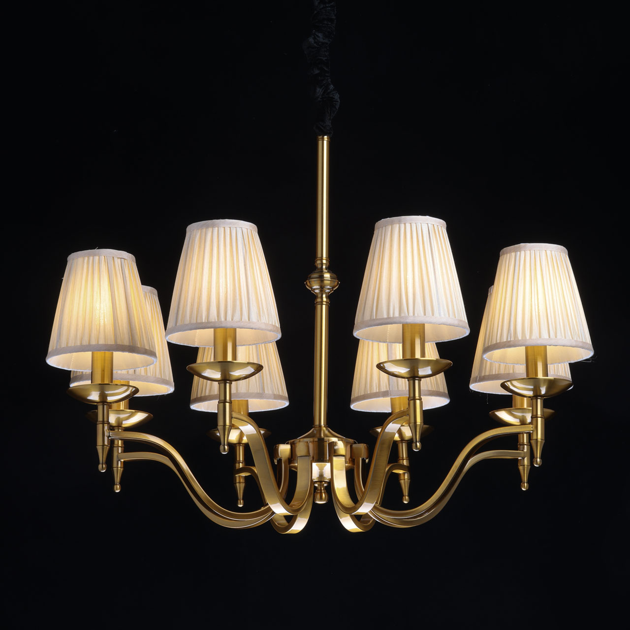 Люстра   80*156 см, 8*E14 бронза MW-Light Вирджиния 444012308
