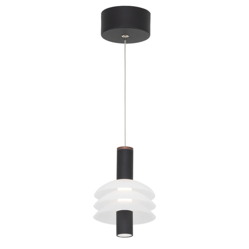 Светильник подвесной 12*190 см LED*6 W, 4000 К Citilux Майя Черный CL202011