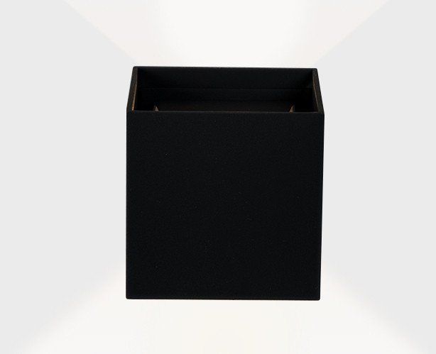 Уличный настенный светодиодный светильник Italline IT01-A310 black, 6W LED, 3000K, черный