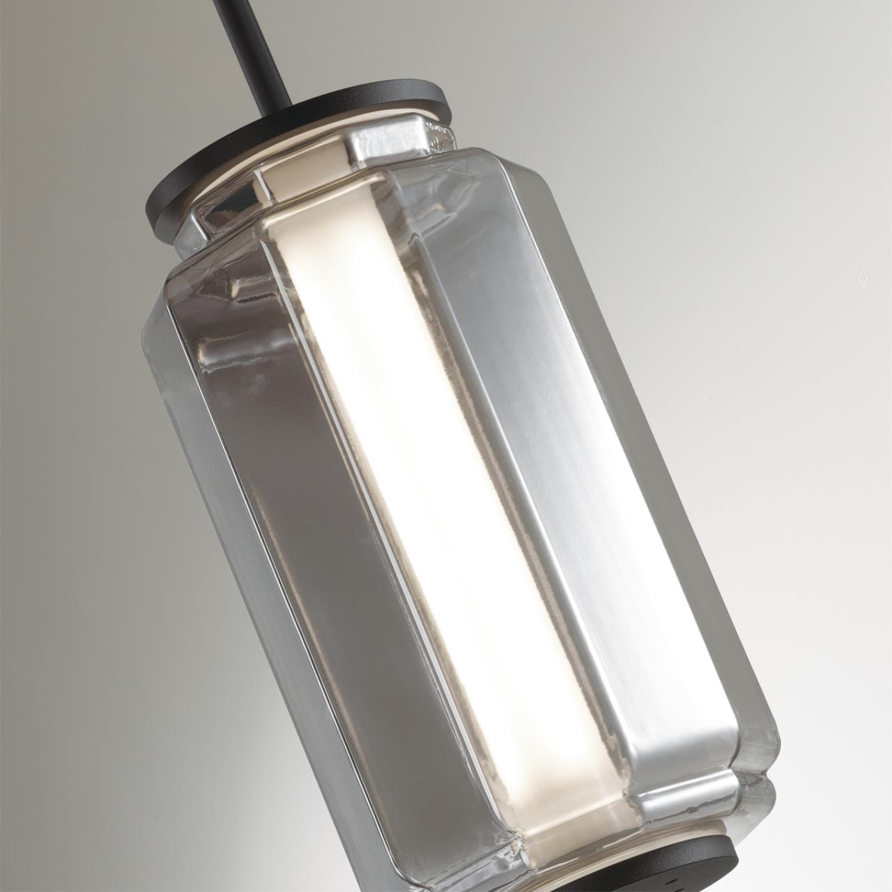 Подвесной светильник  15*15*40-198 см, 1*LED*11W Odeon Light Jam 5408/11L черный