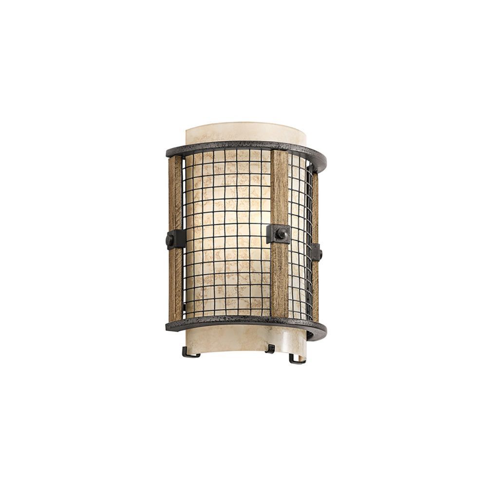 Бра 10*19*28 см, E14*60W, Natural Concepts Kichler Ahrendale QZ-ASHEVILLE-SF, масляная потертая бронза