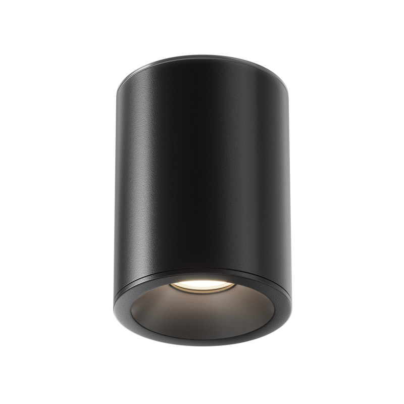 Светильник 9*9 см, GU10 7W, Maytoni Antares C029CL-01B, черный, IP65