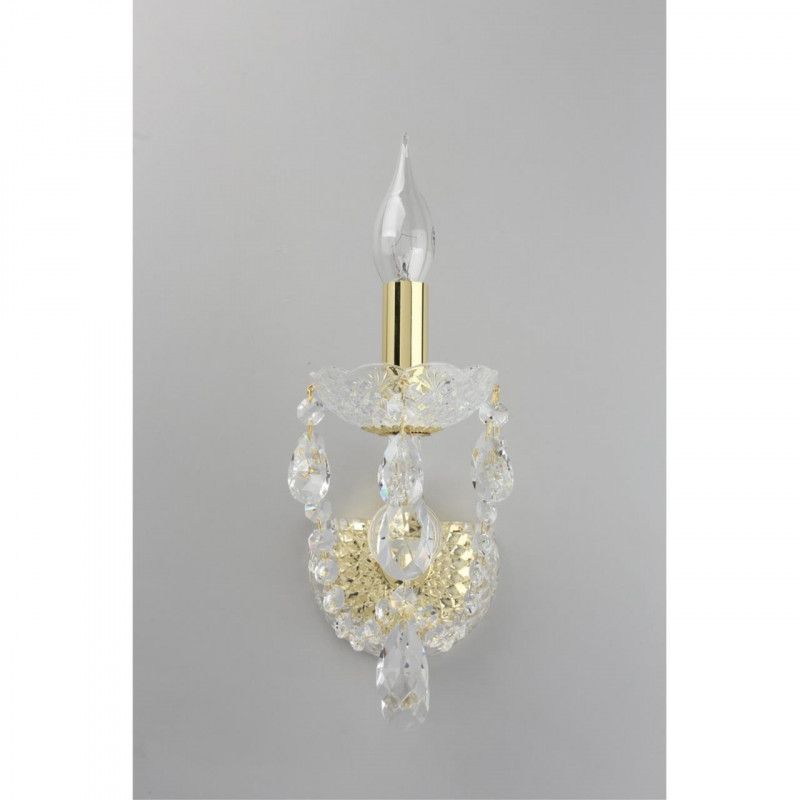 Бра 21*12*30 см, 1*E14, 40W, Aployt Koletta APL.755.11.01, золотой