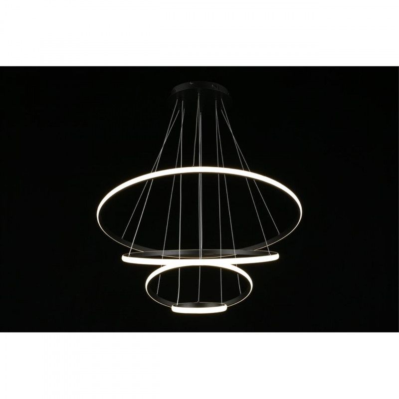 Каскадная люстра 80*60-150 см 100W, 4000K, Aployt JANINA APL.018.03.100, черный