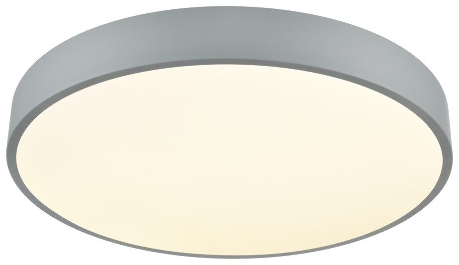 Потолочный светильник 40 см, 24W, 4000K, Velante 444-227-01, серый