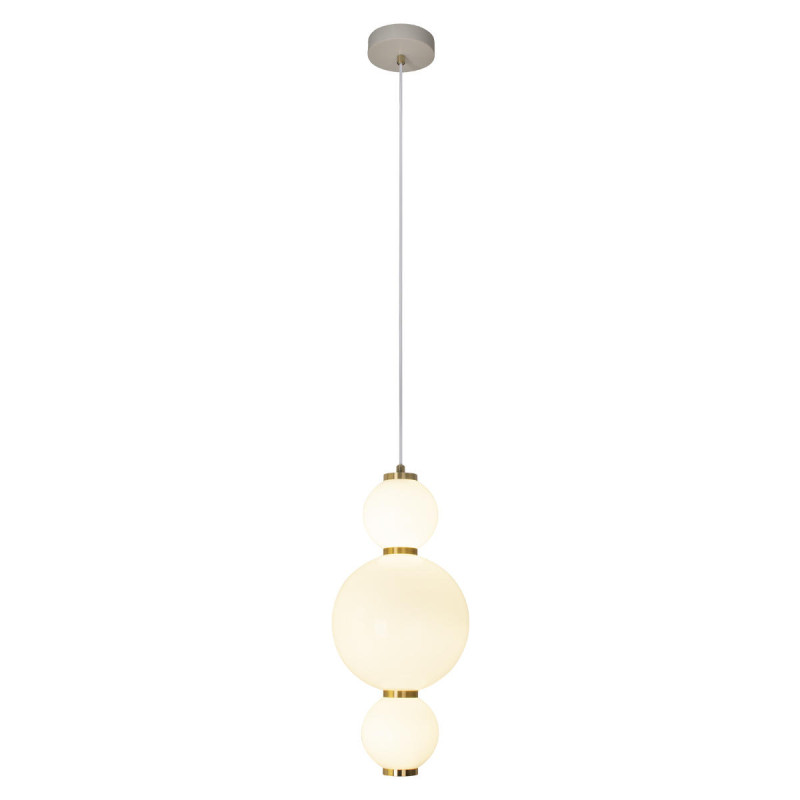 Светильник 18 см, 14W, 4000K, Loft It Pearls 10205/A, белый-золото