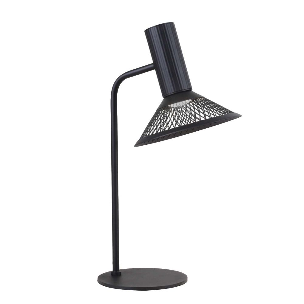 Настольная лампа 18*42 см, 1*LED, 6W, 3000K, F-Promo Metrics 4623-1T, черный матовый