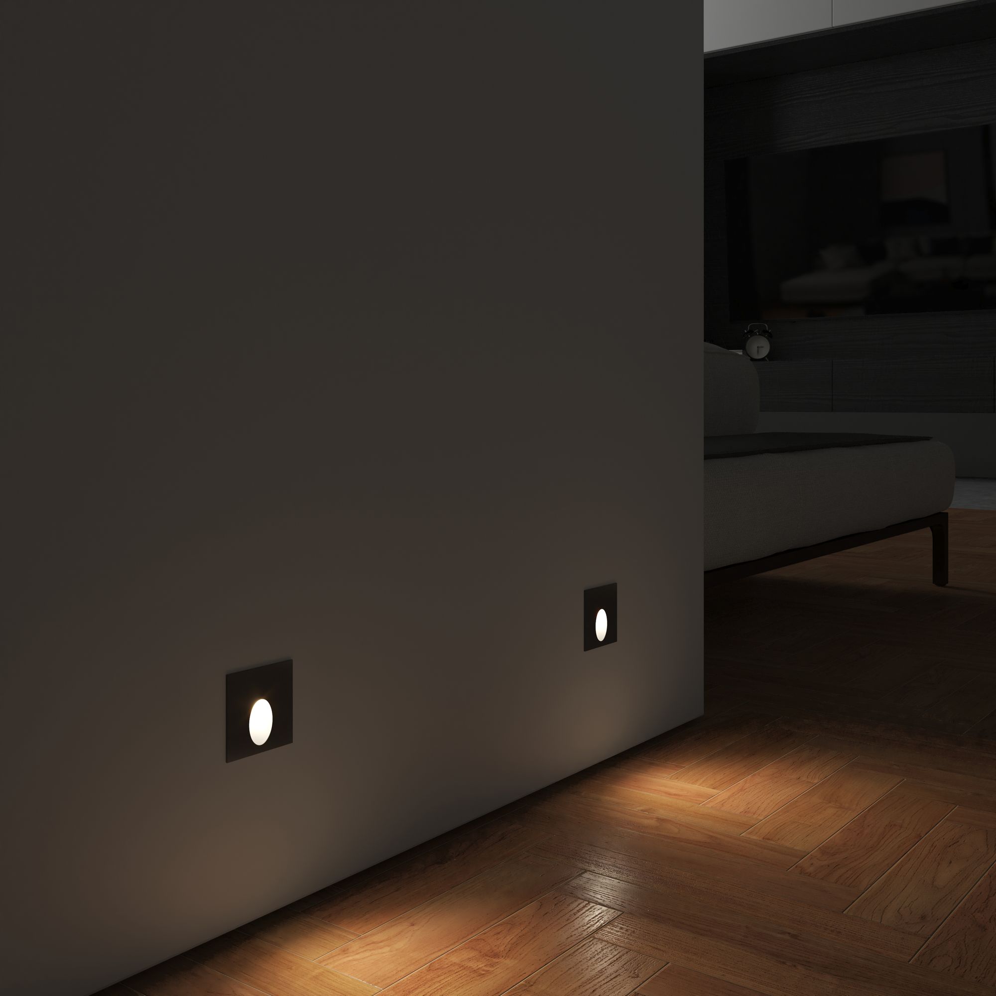 Подсветка для лестниц MRL LED 1102 чёрный Elektrostandard