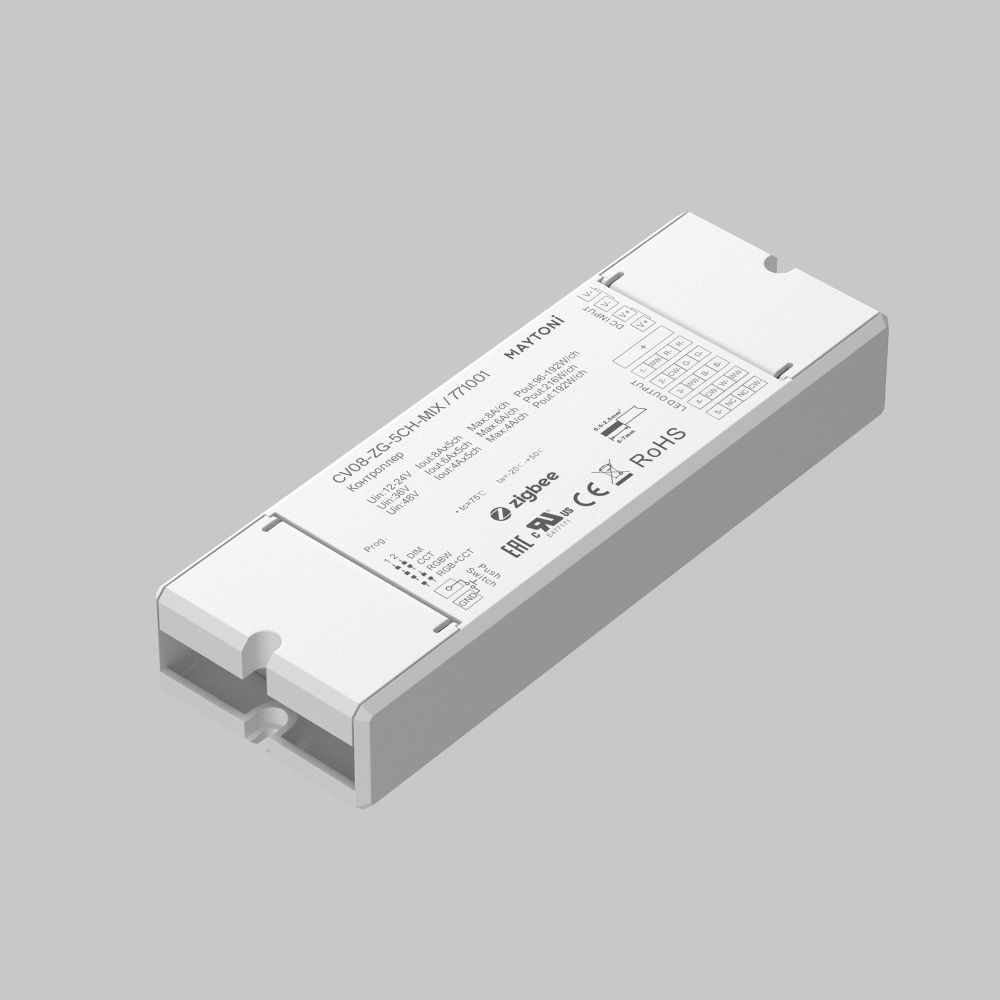 Контроллер ZIGBEE 12-48В Цветной (RGB) - Комбинированный (MIX) 216Вт Maytoni 771001