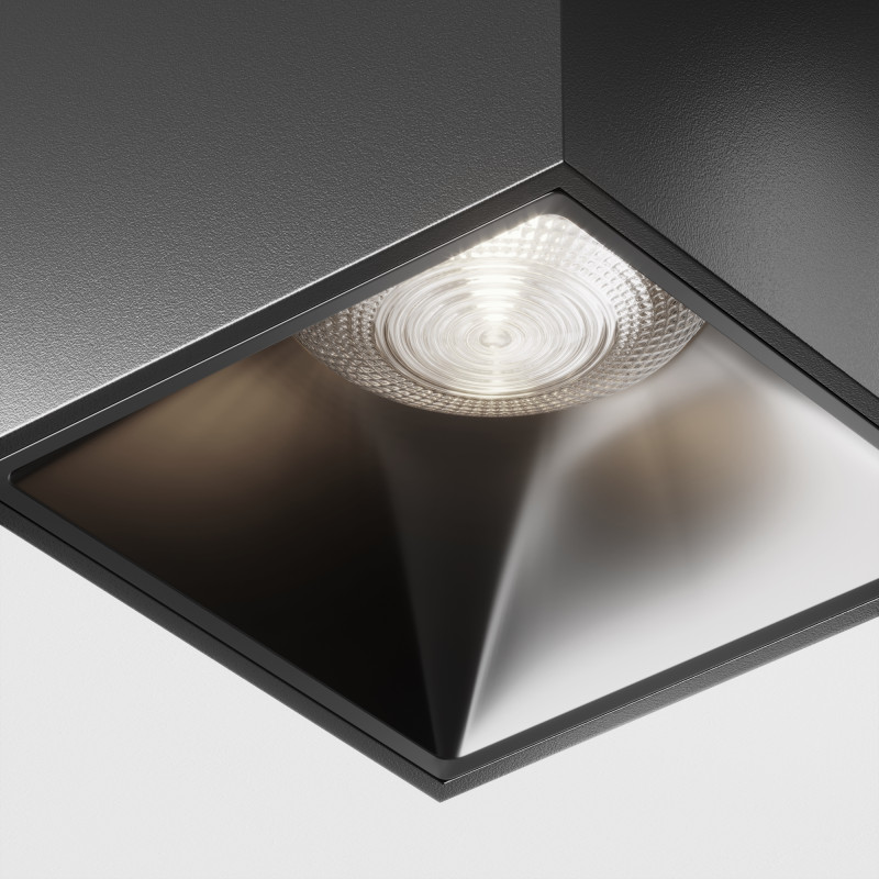 Светильник 7*7 см, LED 12W, 4000K Maytoni Cover C065CL-L12B4K, черный