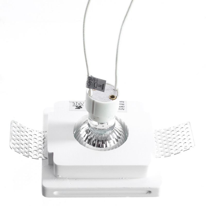 Светильник встраиваемый гипсовый Arte-Lamp INVISIBLE A9214PL-1WH,белый