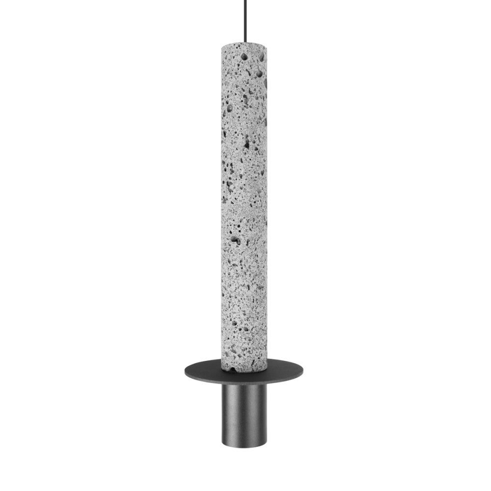 Подвесной светильник 13 см, 7W, 4000K, Loft IT Lava 10361A, черный-серый