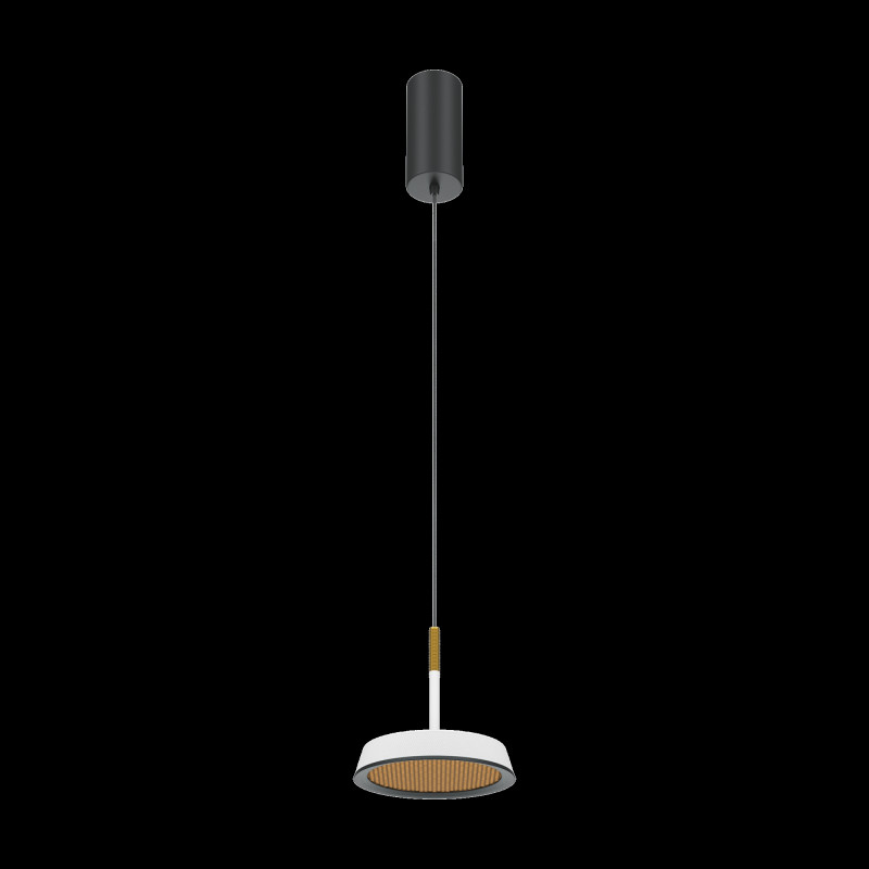 Подвесной светильник 15,3*327 см, LED, 12W, 3000К, Maytoni El MOD041PL-L15WG3K черный