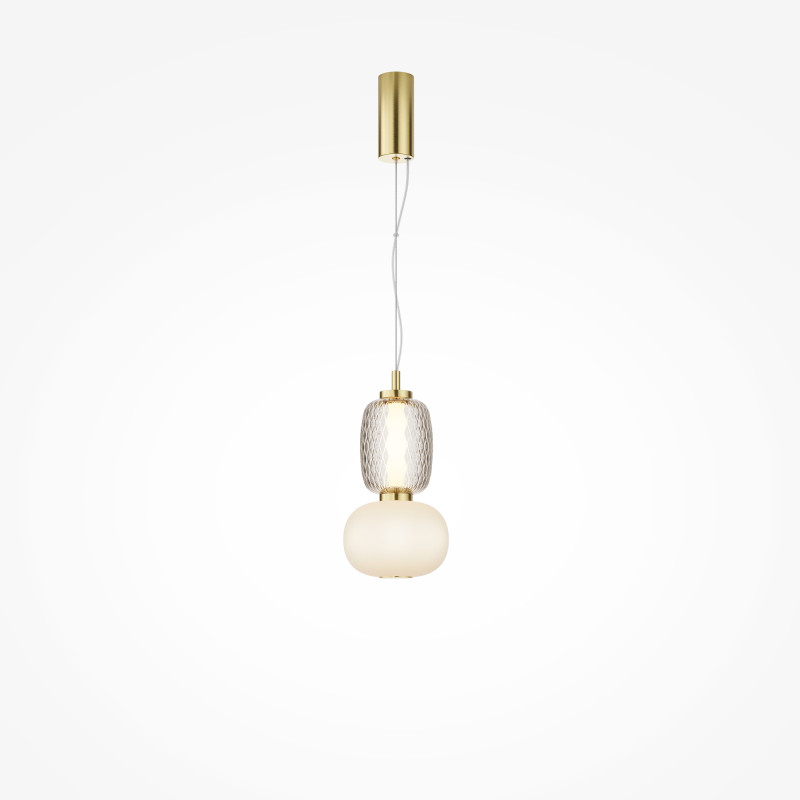 Подвесной светильник 17*17*348,5 см, LED, 18W, 3000К, Maytoni Pattern MOD267PL-L18G3K золотой