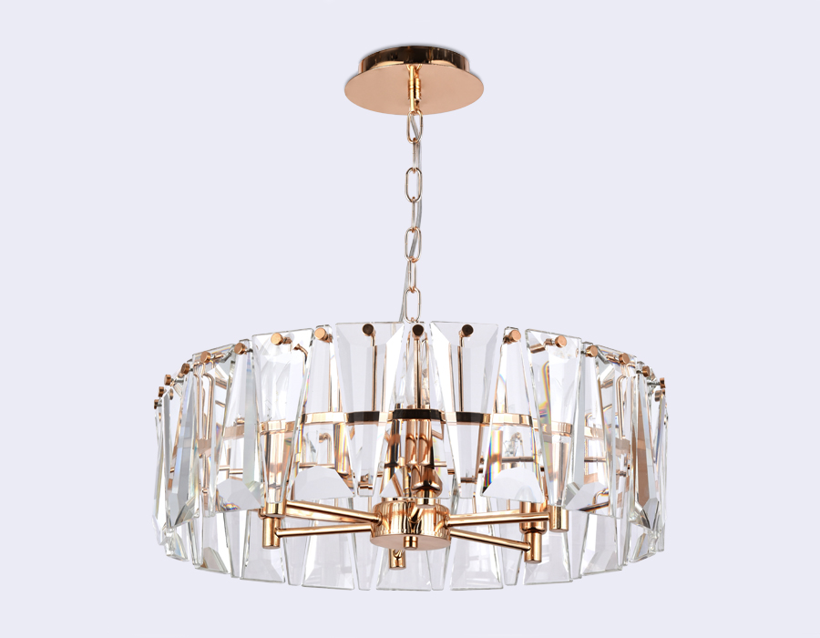 Люстра подвесная 52*16,5*51,5 см, E14 W, К, золото Ambrella Traditional Traditional TR5172