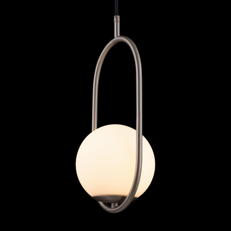 Подвесной светильник Loft IT Glob LOFT2595-B, диаметр 18 см, никель
