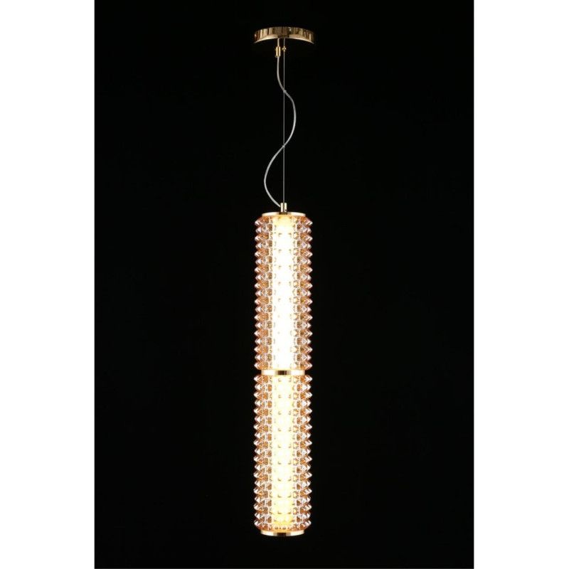 Подвесной светильник 15*105-210 см, 1*LED, 29W, 3000K, Aployt Ozann APL.331.26.29, золотой